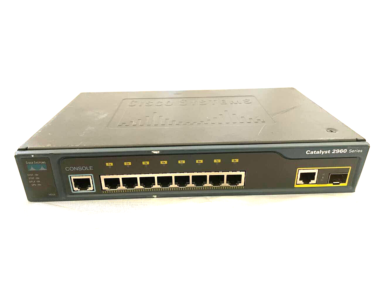 Cisco Systems Catalyst 2960 Series WS-C2960-8TC-L Gigabit 8 Port Ethernet Switch