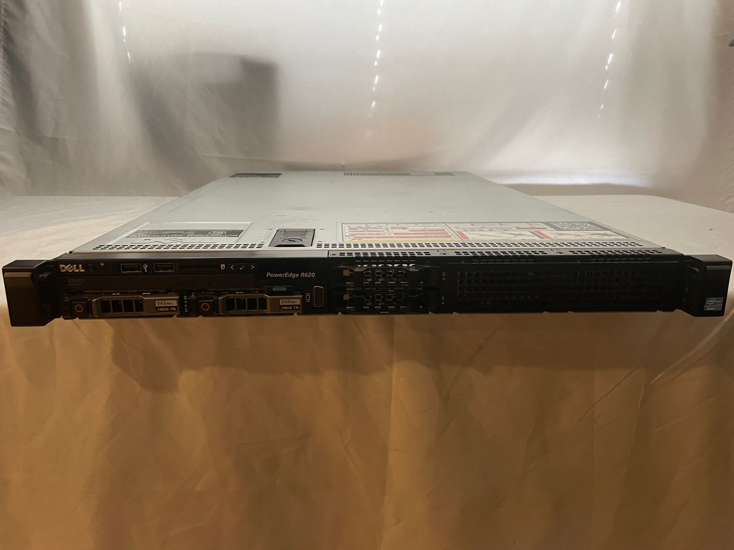 Dell PowerEdge R620 2x Intel Xeon E5 2.90GHz 8GB RAM ECC 2X 750W PSU