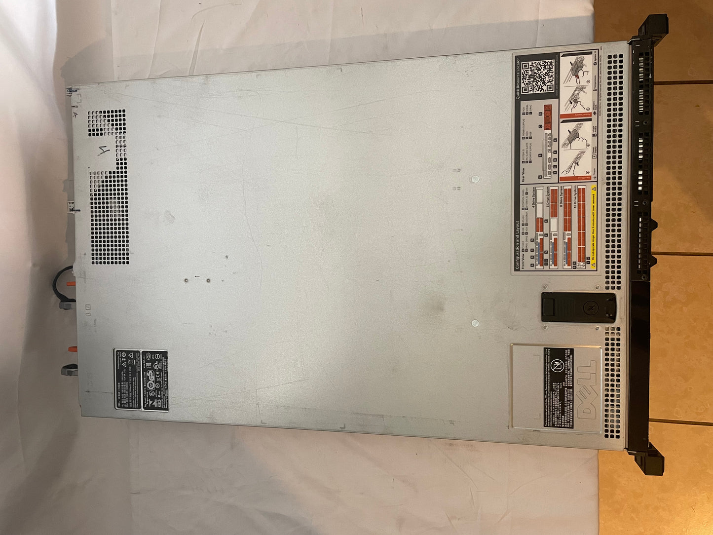 Dell PowerEdge R620 2x Intel Xeon E5 2.90GHz 8GB RAM ECC 2X 750W PSU