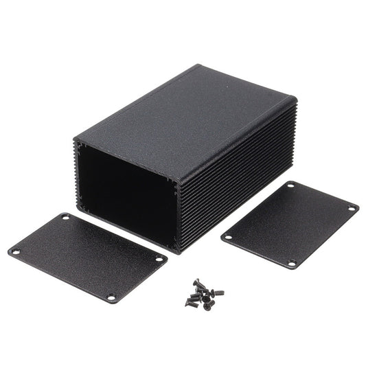 Aluminum Project Box Enclosure Case Electronic DIY 100x66x43mm Black US Stock