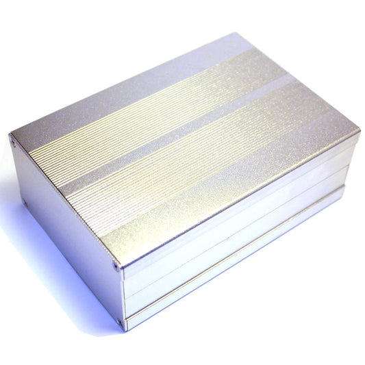 Aluminum Project Box Enclosure Case Electronic DIY 150x105x55mm Sliver US Stock