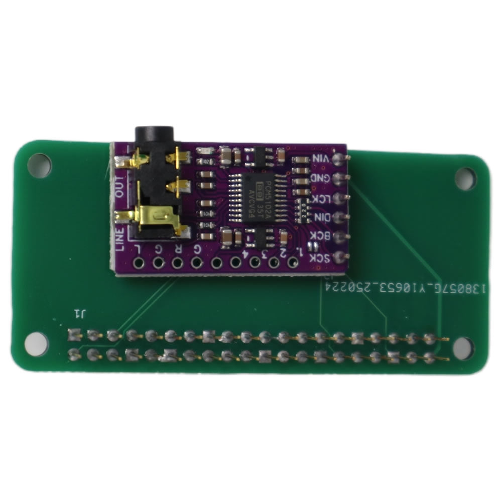 Raspberry Pi Audio HAT PCM5102A