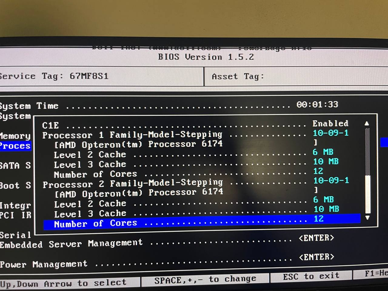Dell PowerEdge R715 2x AMD Opteron 6174 12-Core 4GB RAM ECC 2X 750W PSU