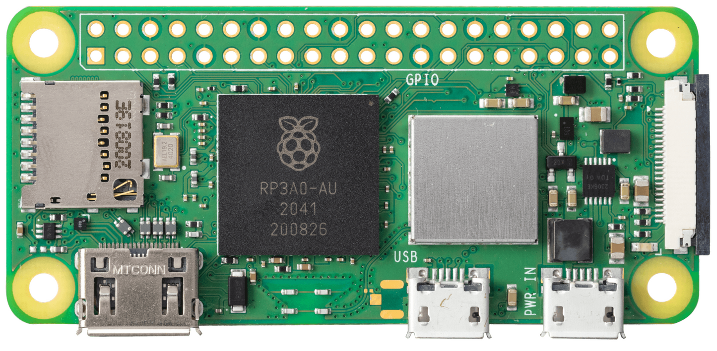Raspberry Pi Zero 2 W ARM Cortex-A53, 1GHz, 512MB RAM All-in-One Board