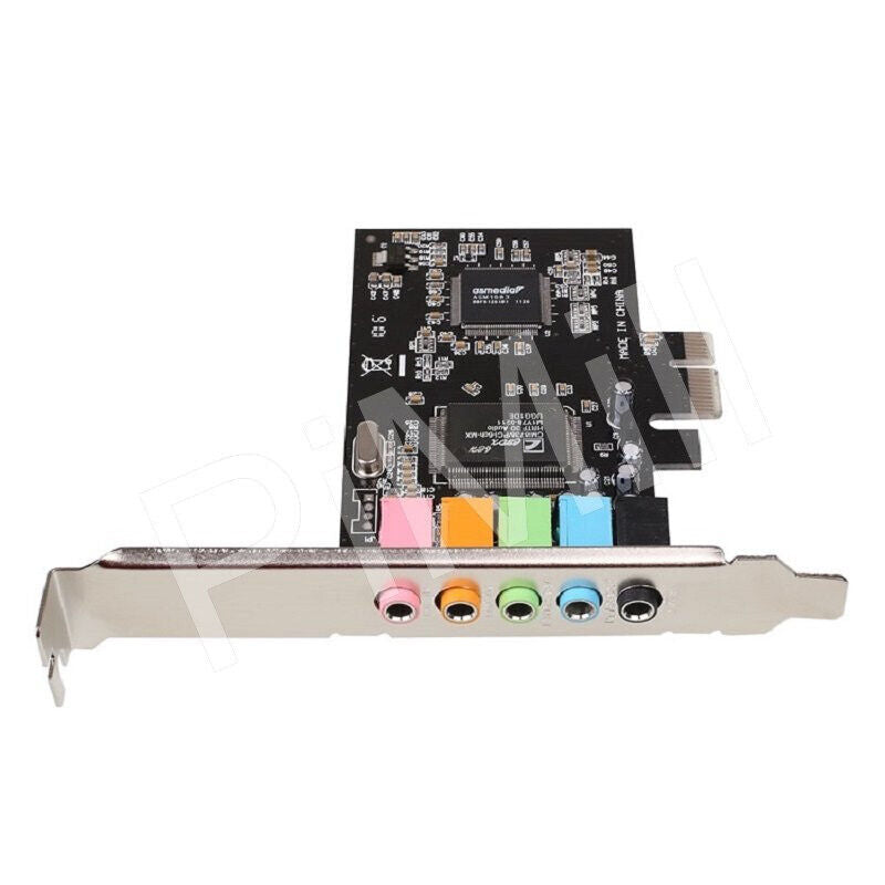 PCI-E Express 5.1ch CMI8738 Audio Sound Card w/Low Profile Bracket US Stock