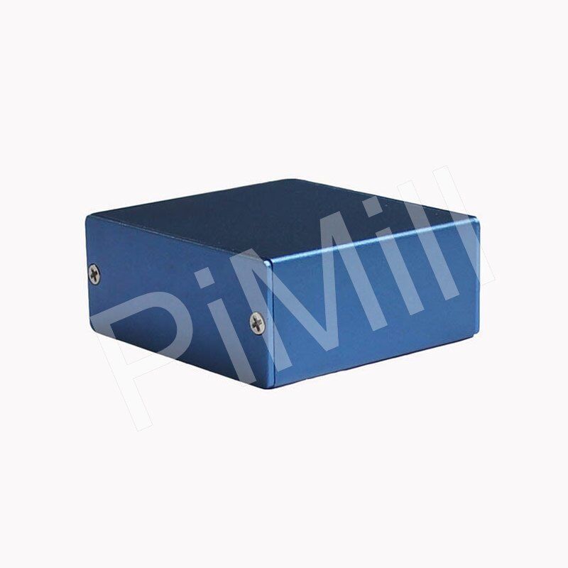 Aluminum Project Box Enclosure Case Electronic DIY 50x58x24mm Blue US Stock