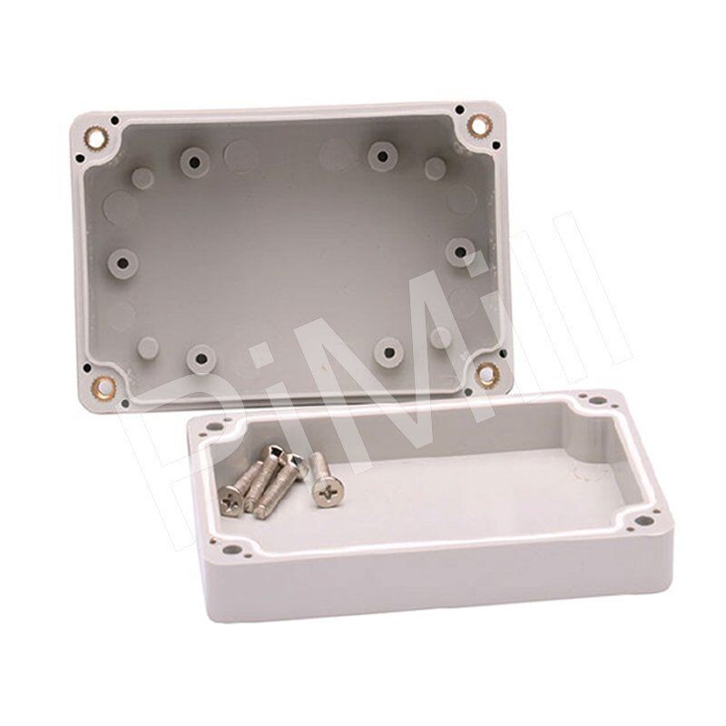 Plastic Project Box Enclosure Case Electronic DIY Waterproof 100x68x50mm Gray US