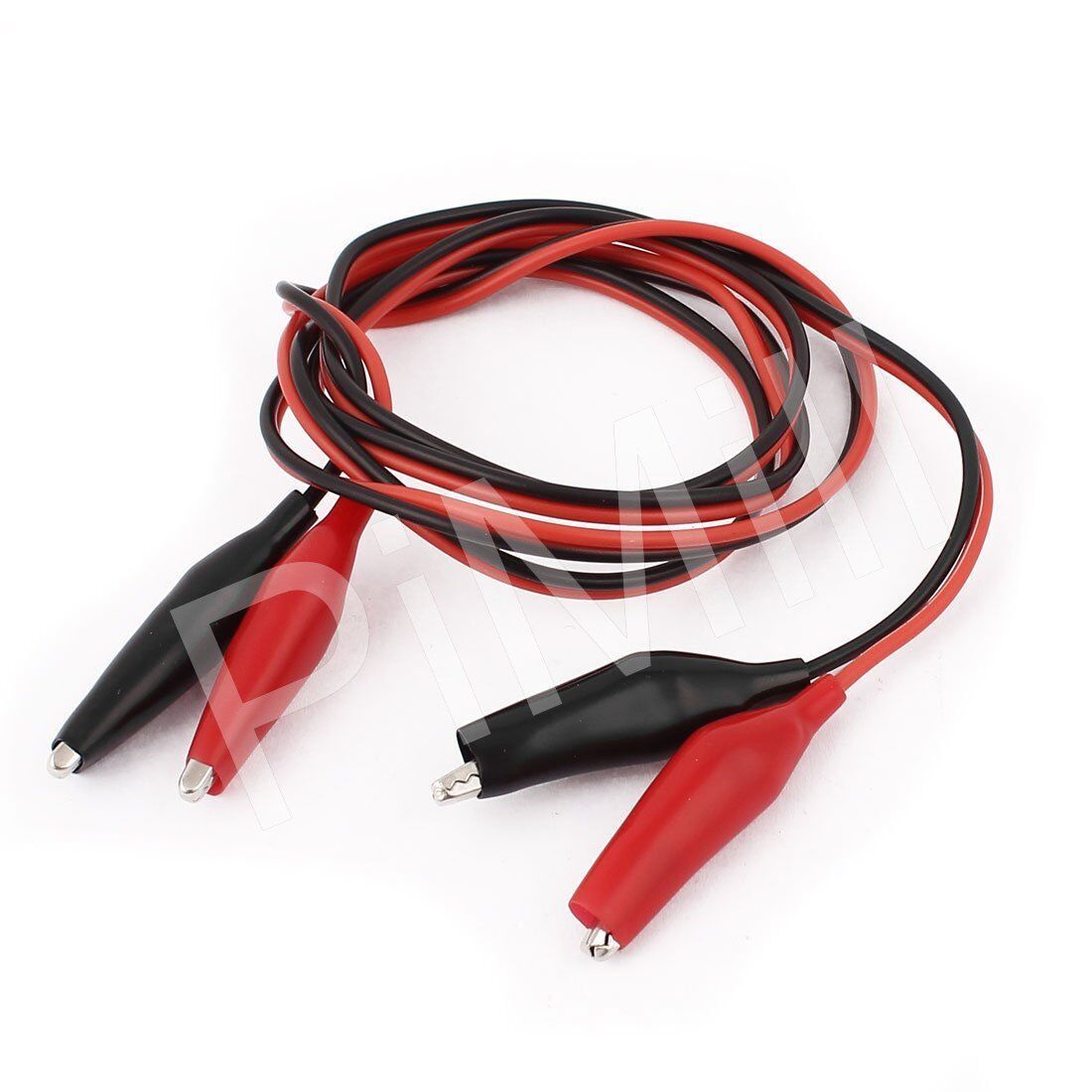 2 Pair Double-end Alligator Clips Test Lead Jumper Wire 1M US Stock