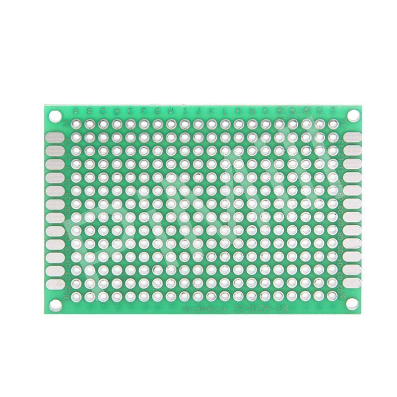 10pcs Double Side Prototype PCB Tinned Universal Bread board DIY 4x6cm