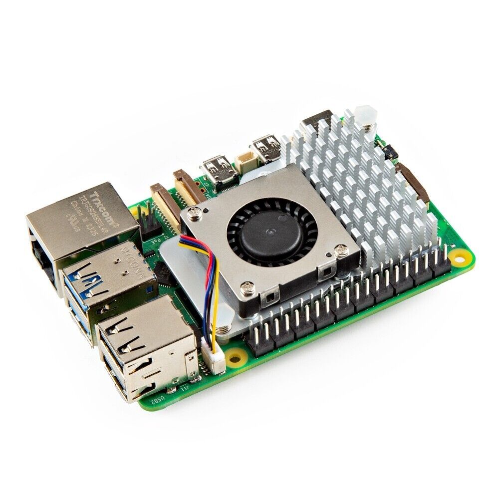 Official Raspberry Pi Active Cooler for Raspberry Pi 5, Temperature-controlled