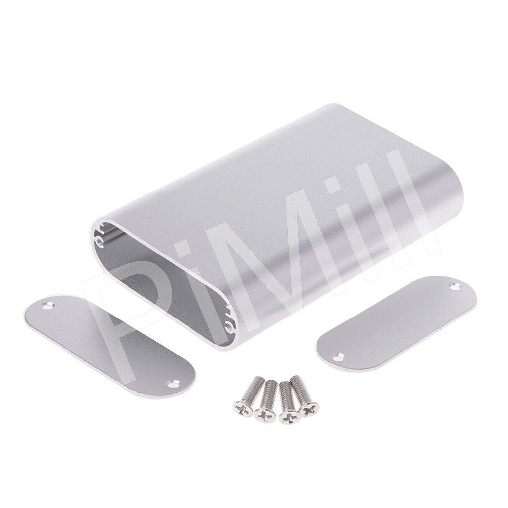 Aluminum Project Box Enclosure Case Electronic DIY 110x70x24mm Sliver US Stock