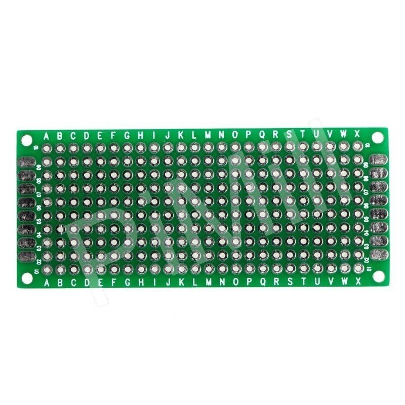 10pcs Double Side Prototype PCB Tinned Universal Bread board DIY 3x7cm