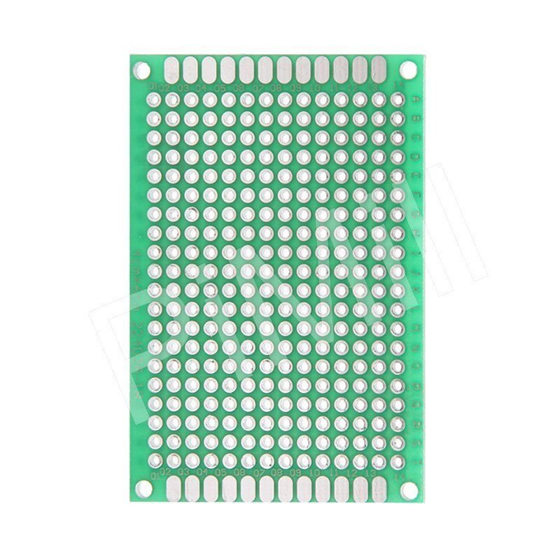 10pcs Double Side Prototype PCB Tinned Universal Bread board DIY 4x6cm