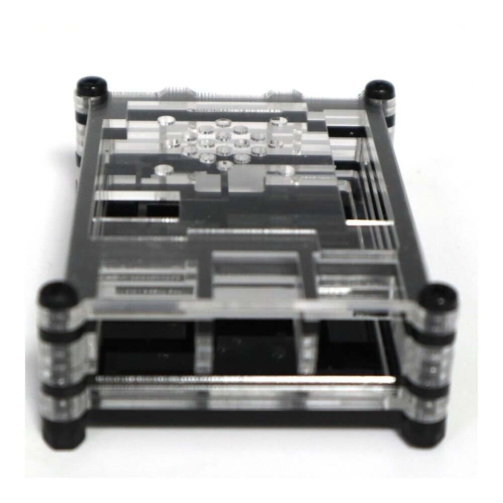 10 Layers  Clear Acrylic Case Enclosure Box For Raspberry Pi 5 with Cooling Fun