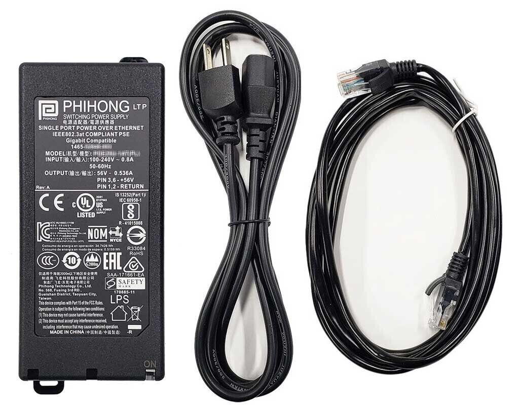 Polycom 48V Power Kit - ASSY, PWR KIT, 48V, SUBVINO, N.A.- PART # 2200-46170-001