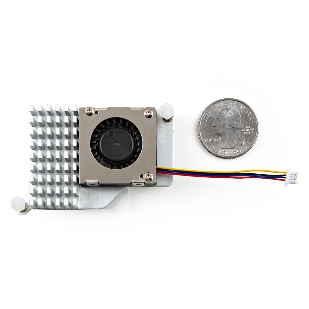 Official Raspberry Pi Active Cooler for Raspberry Pi 5, Temperature-controlled