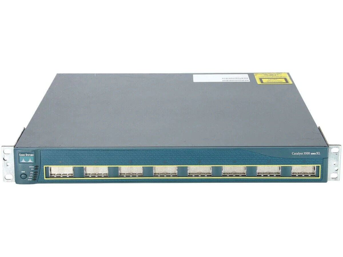 Cisco Catalyst (WS-C3508G-XL-EN) 8-Ports External Switch Managed stackable