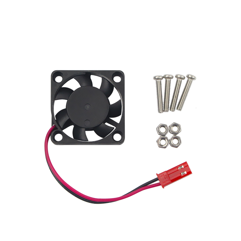 Raspberry Pi 4 Model B Clear/Green Acrylic Case Enclosure Box Cooling Fan