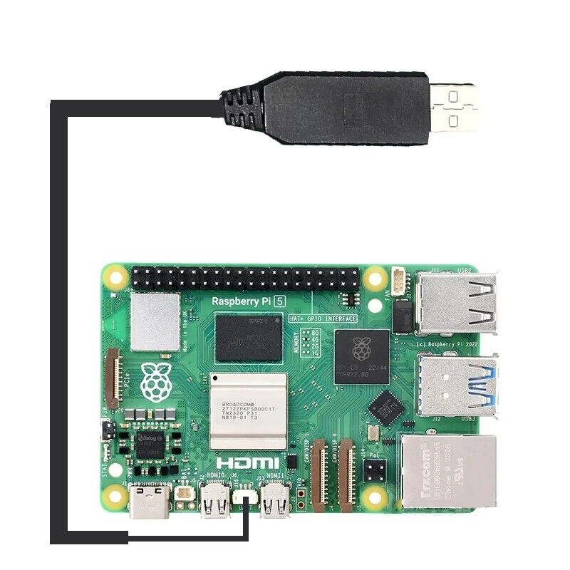 Raspberry Pi5 USB to Serial UART TTL Cable Terminal for PI 5