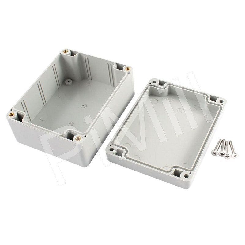 Plastic Project Box Enclosure Case Electronic DIY Waterproof 115x90x55mm Gray US