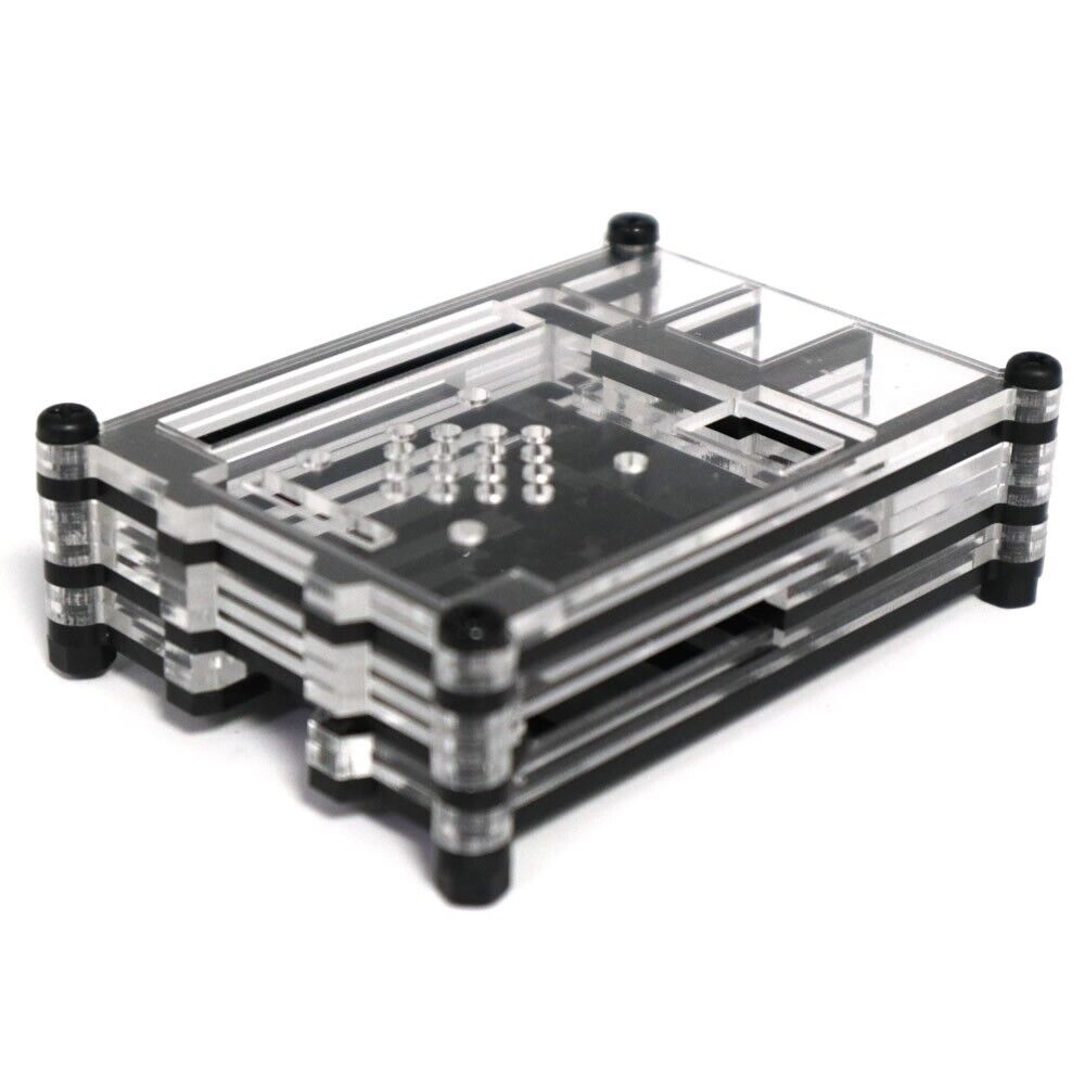 10 Layers  Clear Acrylic Case Enclosure Box For Raspberry Pi 5 with Cooling Fun