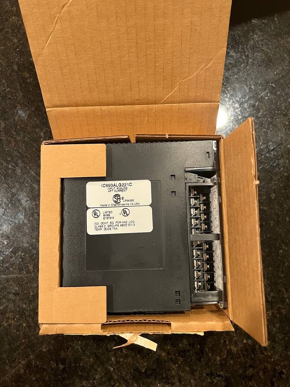 GE IC693ALG221C PLC Analog Input Modules 4PT CURRENT