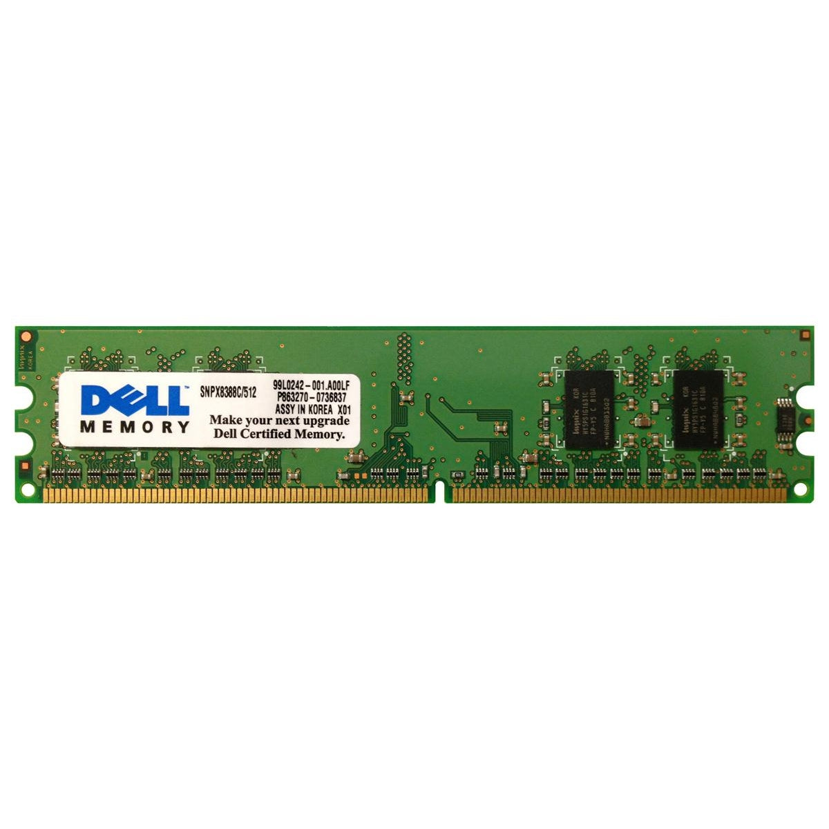 Dell SNPX8388C/512 512 MB Memory Module Upgrade