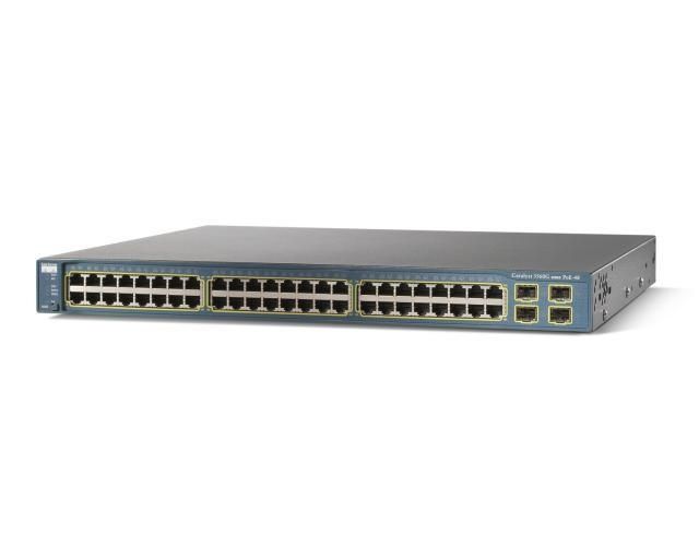 Cisco Catalyst (WS-C3560-48TS-S) 48-Ports Rack-Mountable Switch Managed