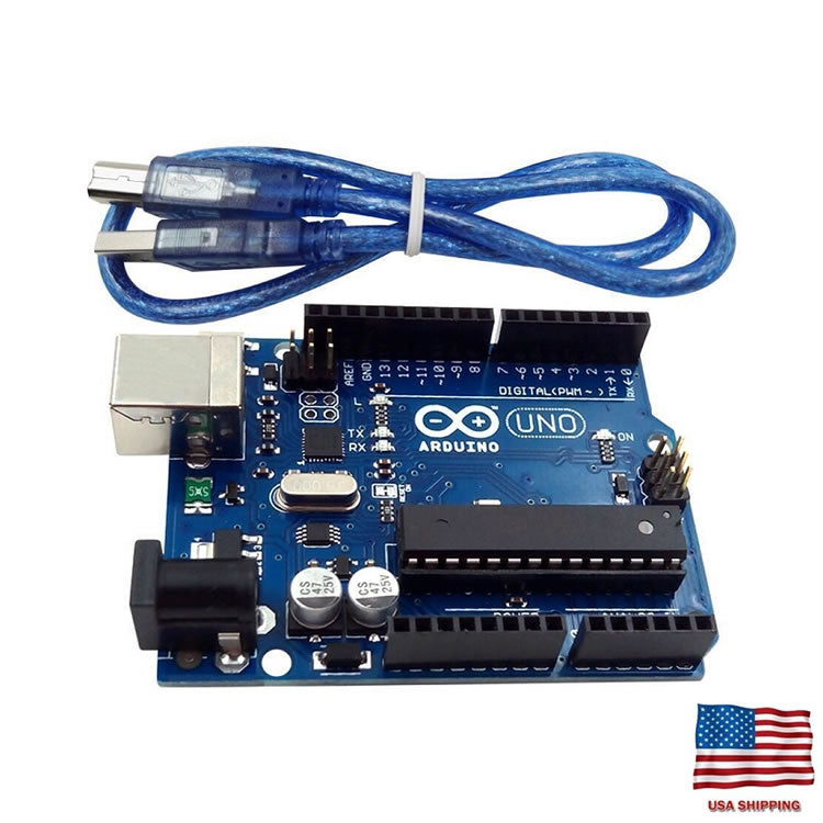 UNO R3 ATmega328P ATMEGA16U2 Board For Arduino Compatible+USB Cable
