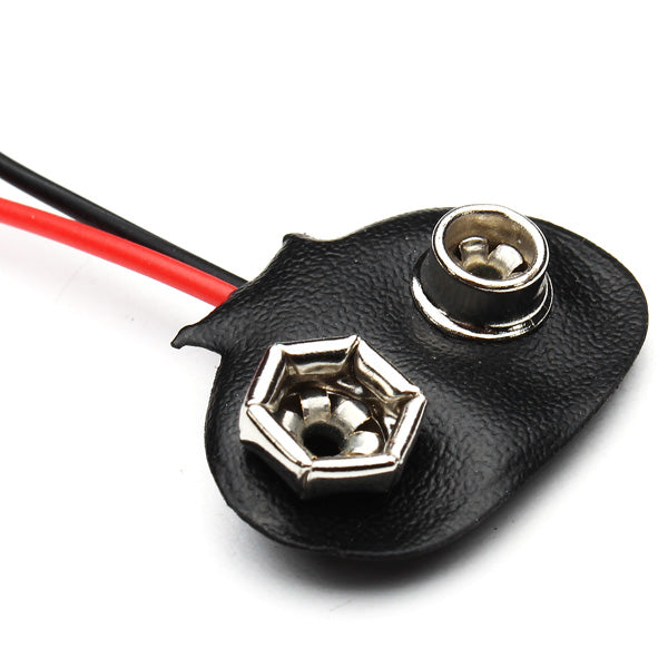 5PCS 9V DC T type Battery Power Cable Barrel Jack Connector Arduino DIY