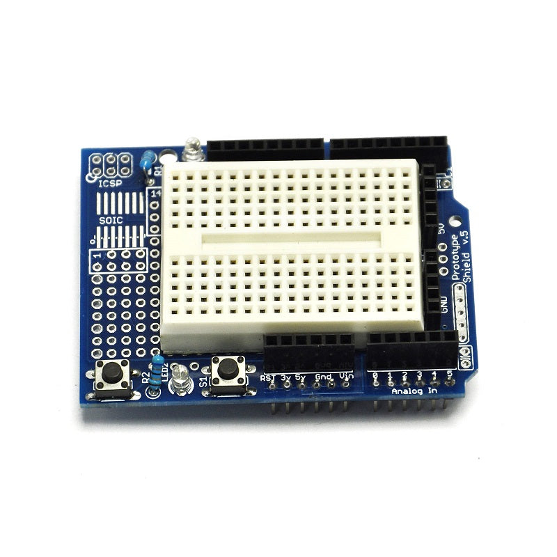 Prototyping Prototype Shield ProtoShield With Mini Breadboard For Arduino
