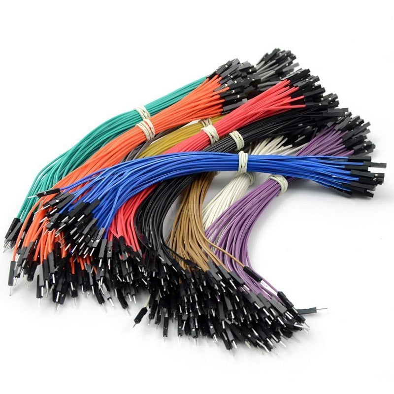 40pcs 20cm Male to Female Pin Header Dupont Wire Color Jumper Cable For Arduino