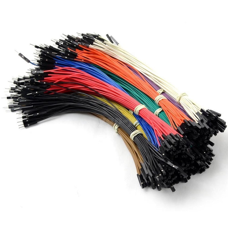 40pcs 20cm Male to Female Pin Header Dupont Wire Color Jumper Cable For Arduino