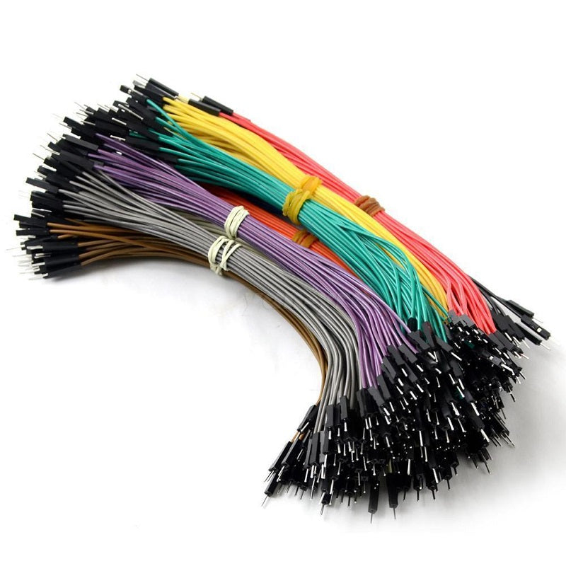 40pcs 20cm Male to Male Pin Header Dupont Wire Color Jumper Cable For Arduino