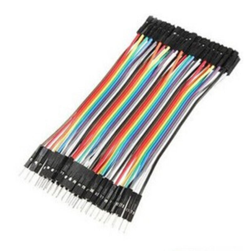40pcs 10cm Male To Female Dupont Wire Jumper Cable for Arduino Breadboard