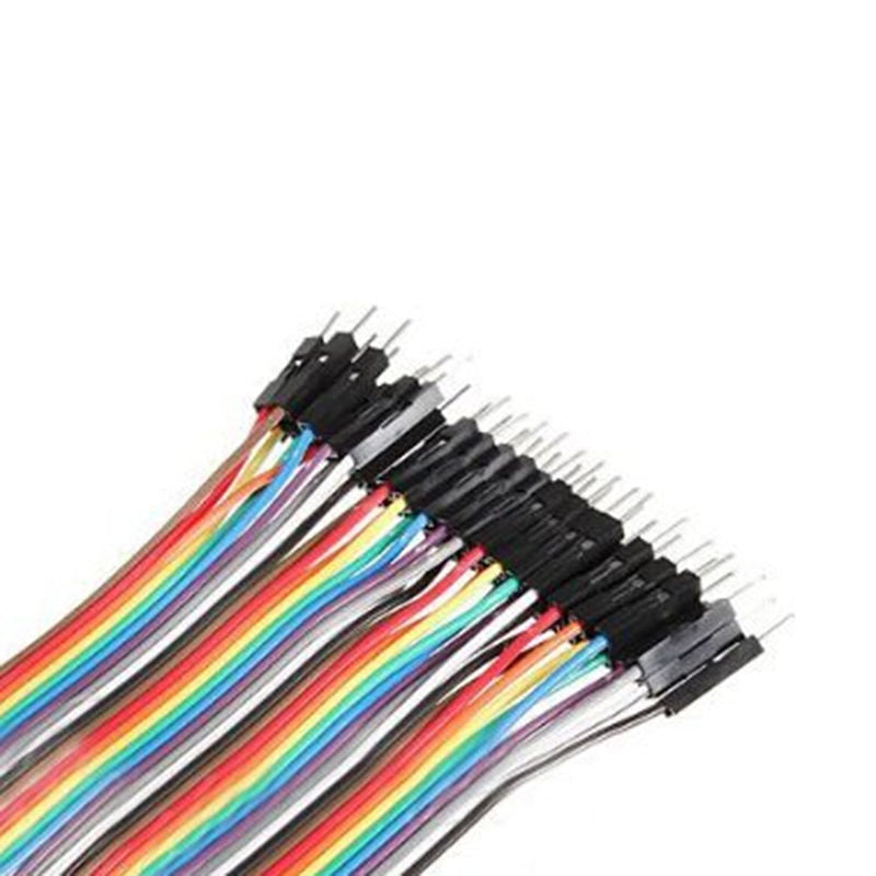 40pcs 10cm Male To Male Dupont Wire Jumper Cable for Arduino Breadboard