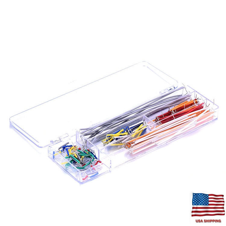140pcs Solderless Breadboard Jumper Cable Wire Kit U Shape for Arduino Shield