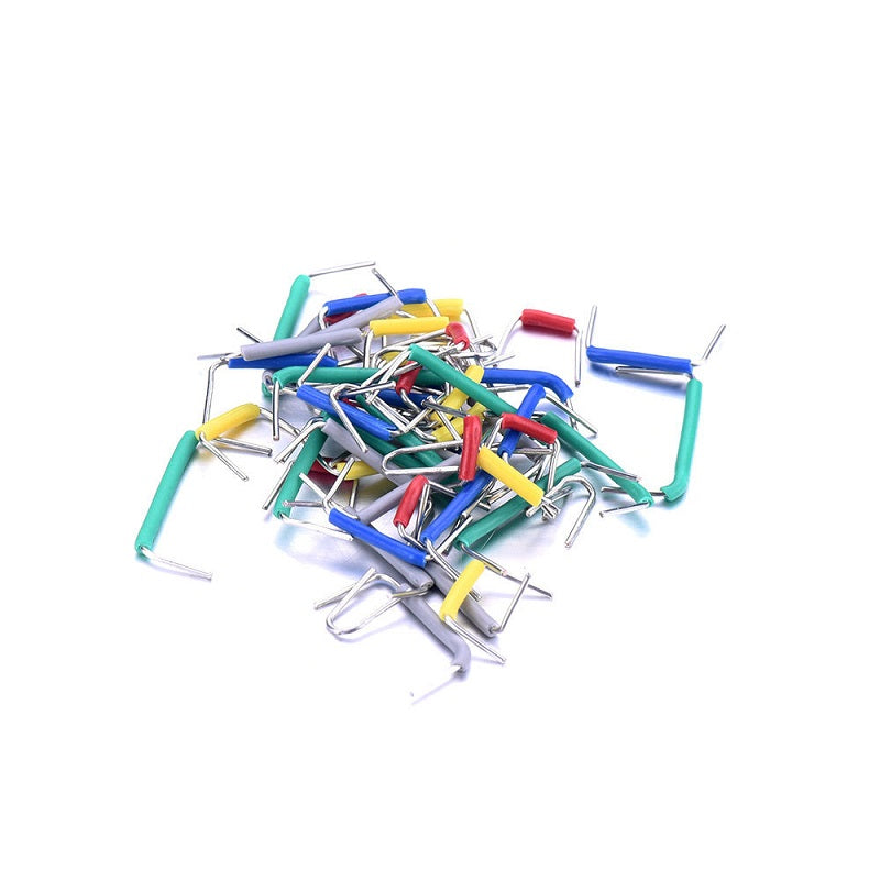 140pcs Solderless Breadboard Jumper Cable Wire Kit U Shape for Arduino Shield