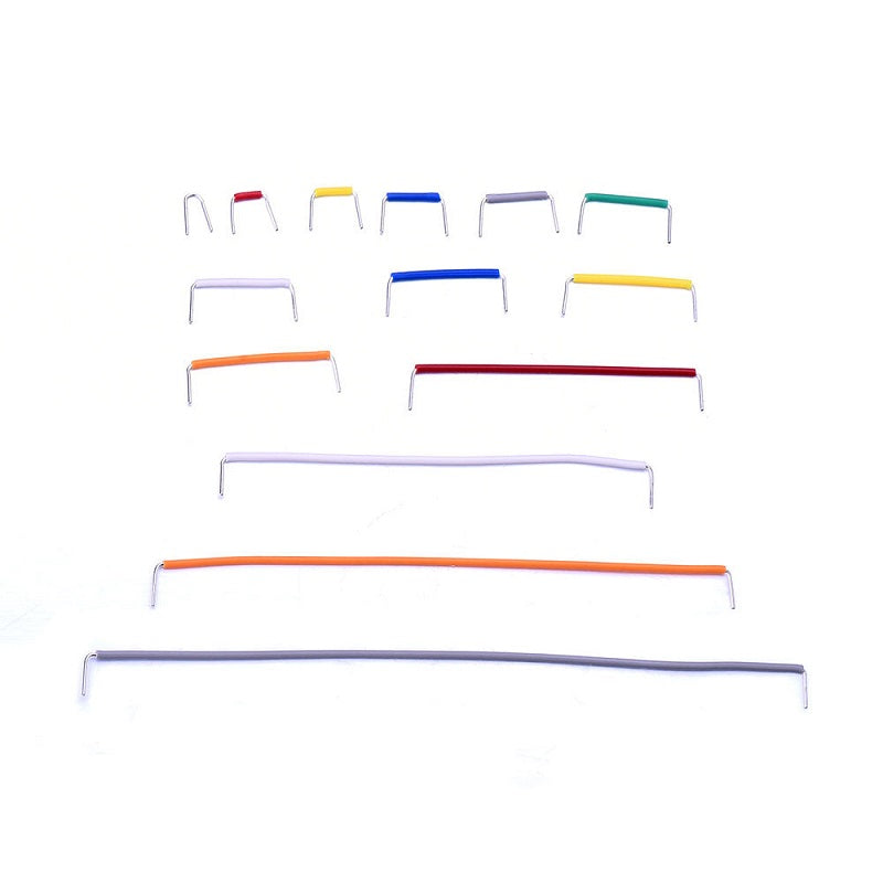 140pcs Solderless Breadboard Jumper Cable Wire Kit U Shape for Arduino Shield