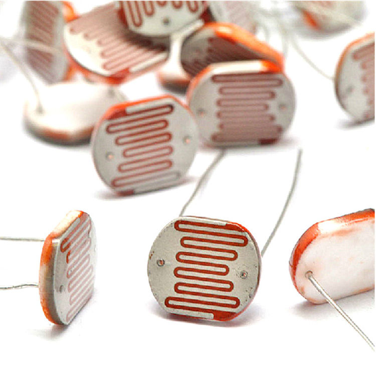 20pcs Photoresistor 5MM GL5537 LDR Photo Resistors Light-Dependent Resistor