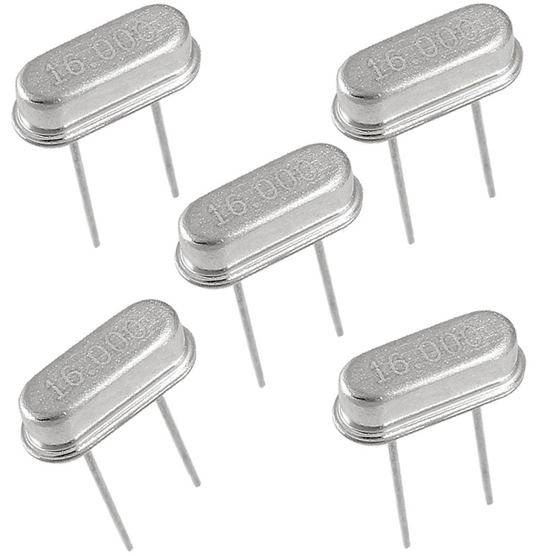 10pcs 16MHZ 16.000M HZ HC-49S Crystal Oscillator Arduino Raspberry Breadboard