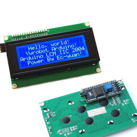 Blue Serial IIC/I2C/TWI 2004 204 20X4 Character LCD Module Display For Arduino