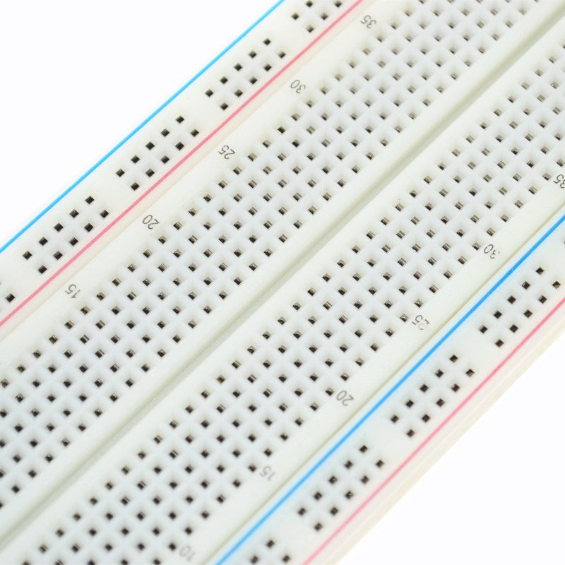 830 Points Solderless PCB Breadboard MB102 & 65Pcs Jumper cables Arduino