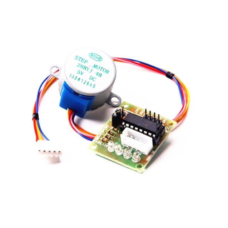 2pcs DC 5V Stepper Motor 28BYJ-48 + ULN2003 Driver Test Module Board for Arduino