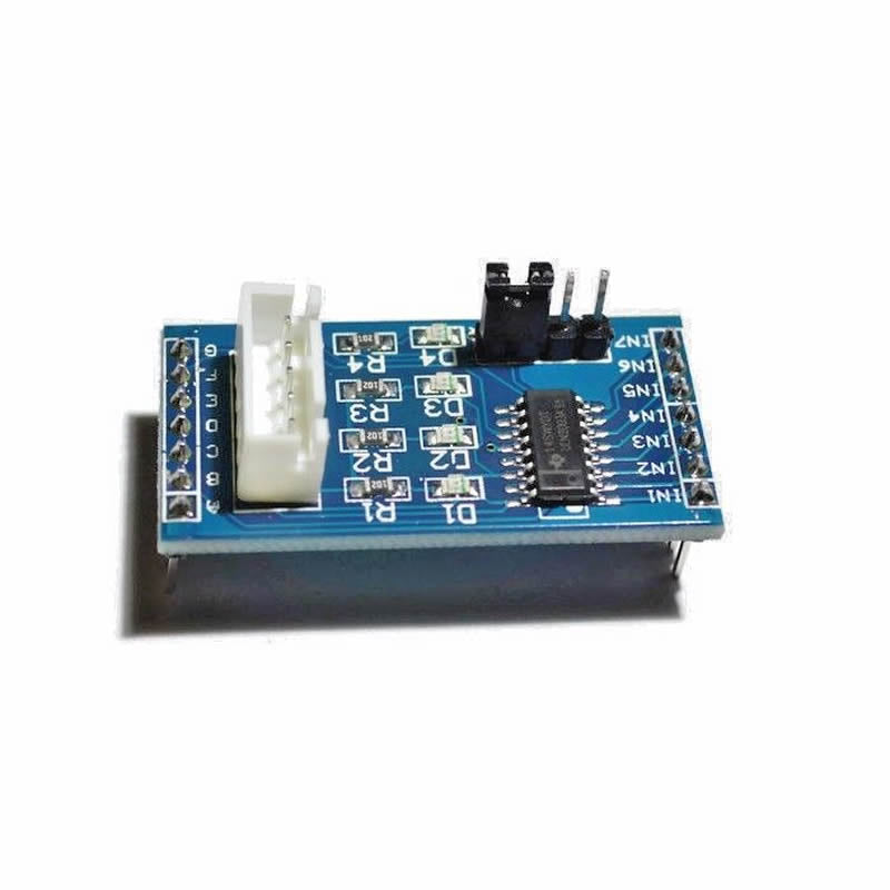 2pcs 28BYJ-48 + ULN2003 Driver Module DC5V Stepper Motor Test Board for Arduino