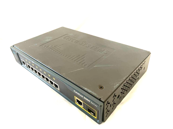 Cisco Systems Catalyst 2960 Series WS-C2960-8TC-L Gigabit 8 Port Ethernet Switch