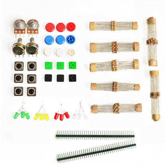 Mixed Electronic Component Package Parts Kit for Arduino Starter Courses