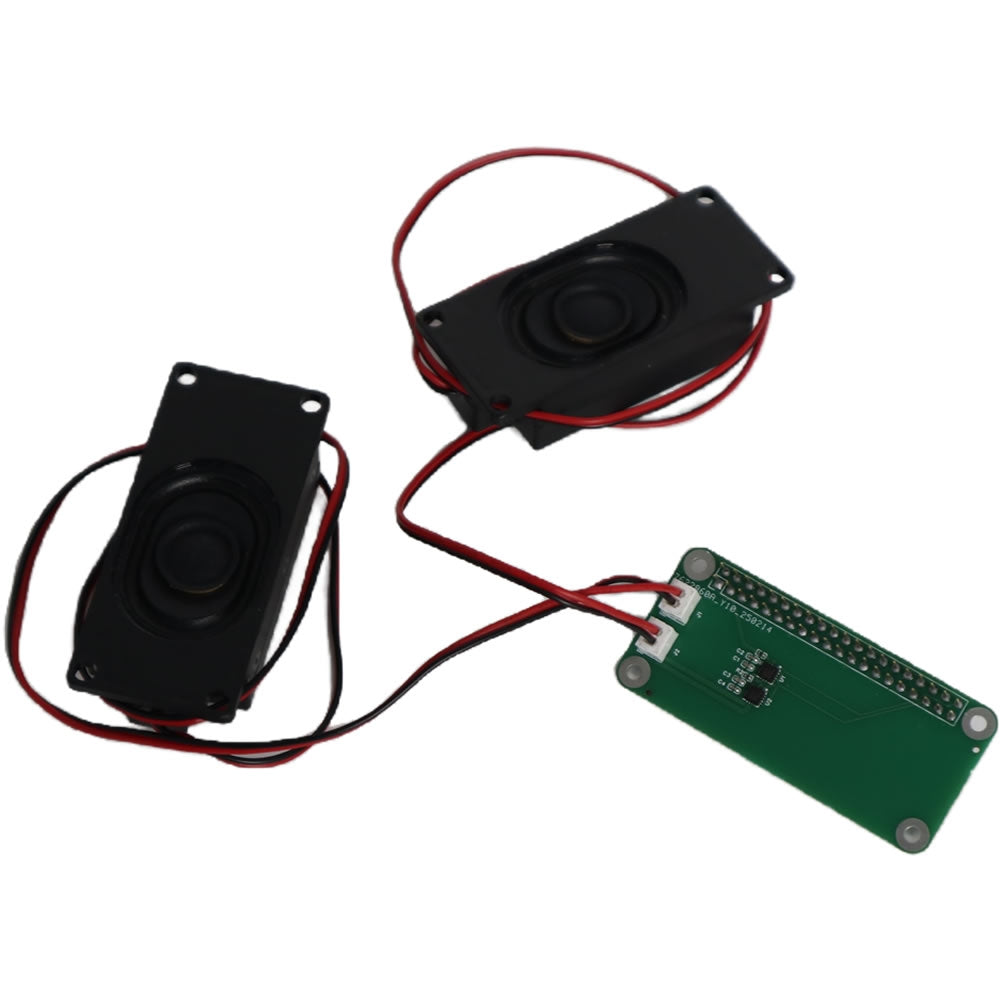 8 Channel Audio Hat Raspberry Pi Raspberry Pi Audio HAT MAX98357 I2S With 2 Speakers – pimill