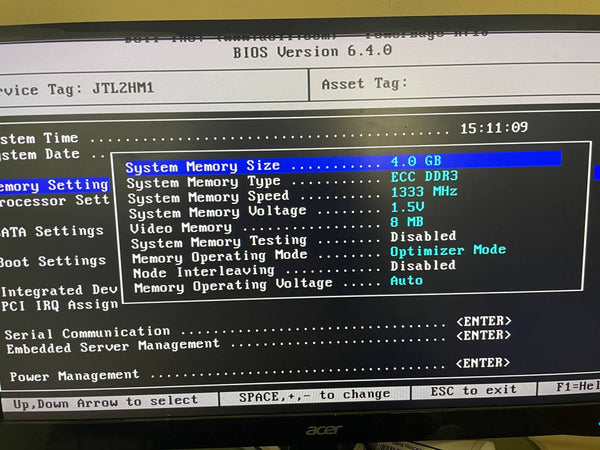 Dell PowerEdge R710 #1 2x Intel Xeon E5650 2.66GHz 4GB RAM ECC 2X 870W PSU