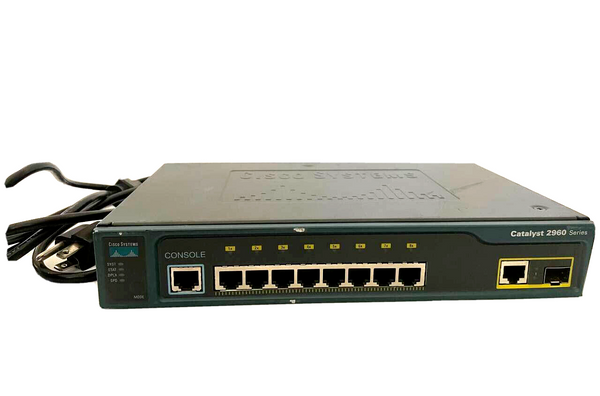 Cisco Systems Catalyst 2960 Series WS-C2960-8TC-L Gigabit 8 Port Ethernet Switch